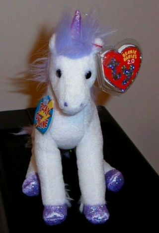 Ty Beanie Baby Bb 2.  0 Fable The Unicorn (6.  5 Inch) Mwmt