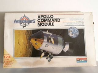 1/32 Monogram Apollo Command Module Space Model Vintage 1986 5902