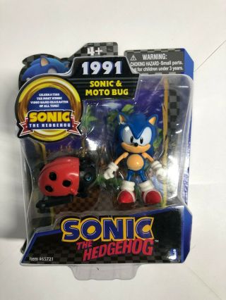 Sonic The Hedgehog Sonic Moto Bug 1991 Mega Drive Era Rare 65721