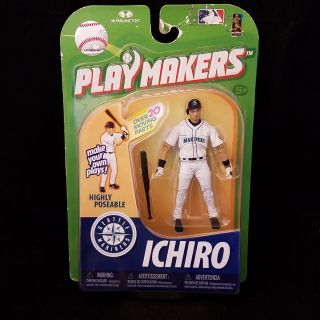 Ichiro Suzuki (seattle Mariners) Mlb Playmakers 1 Mcfarlane Batting