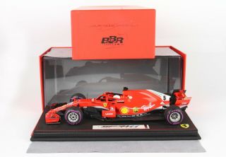 Bbr 1/18 Ferrari Sf71 - H Winner - 2018 Canadian Grand Prix Sebastien Vettel 1/100