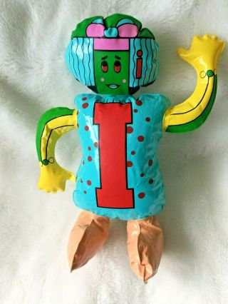 1971 Vintage Letter People Inflatable - I - No Leaks Style Blow Up Toy