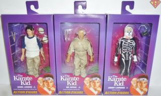 The Karate Kid 8 " Inch Scale Clothed Action Figure Set Of 3 Neca 2019