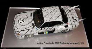 Bmw Art Car 1:18 Frank Stella 3.  0 Csl Turbo Group 5,  1976 In