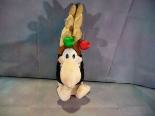 1985 Dakin Bloom County Opus Reindeer Antlers 16  Christmas Phase " Plush Toy