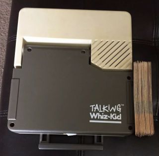 V - Tech Talking Whiz Kid Computer 47 Program Cards Vintage Toy 80s & 6