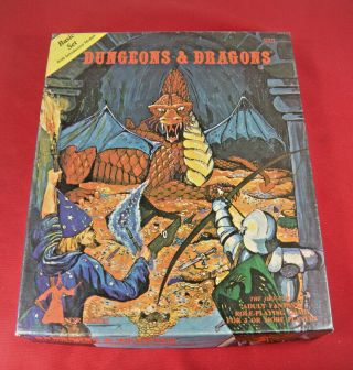 Dungeons And Dragons Basic Set 1001 Tsr Gary Gygax