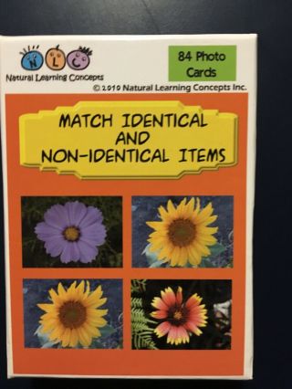 Natural Learning Concepts Match Identical And Non - Identical Items