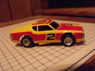 afx nascar 2 in orange and yellow 2