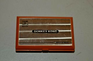 Vintage Game & Watch Nintendo Donkey Kong Multi Screen Handheld Game 2