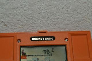 Vintage Game & Watch Nintendo Donkey Kong Multi Screen Handheld Game 4