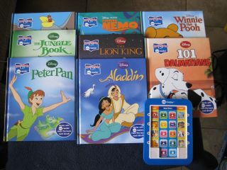 Disney 8 Classics Series Books Story Reader Mereader Reads Out Loud Bundle