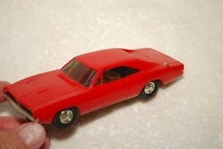 Eldon 1969 Dodge Charger R/t 1/32 Slot Car With Aftermarket Tires And Magnets