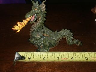 Set Of 5 Papo Fantasy Figures Dragon Queen Hard Plastic PVC US 4