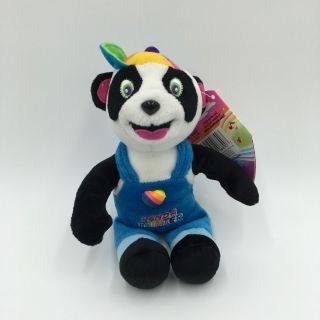 Lisa Frank Fantastic Panda Painter Bean Bag 7 " Plush Toy W/tags Stuffed Animal
