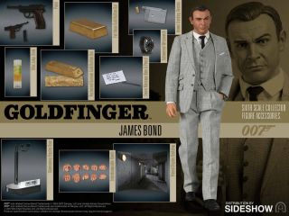 Big Chief Studios James Bond Goldfinger 1/6 Sean Connery 1041/4300