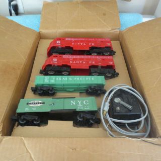 American Flyer Diesel Freight Set Made For Firestone In 1961 Set 20206