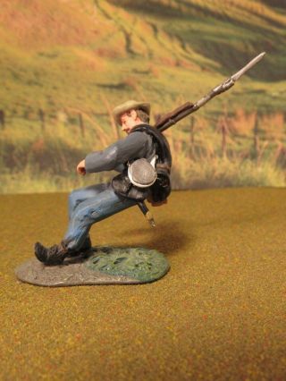 1999 Conte American Civil War Confederate Soldier Pewter,  Shoot and falling ACW 4
