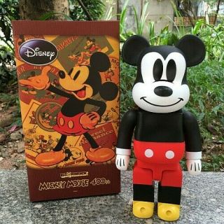 - Mickey Mouse Bearbrick Fragment 400 Kaws Disney - LIMITED EDITION 4