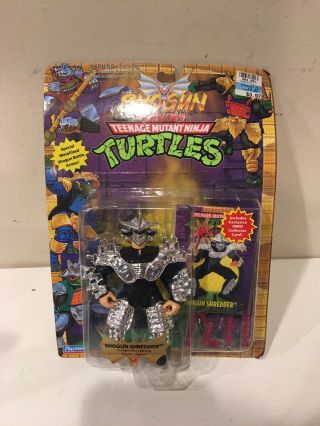 Teenage Mutant Ninja Turtles Tmnt Shogun Shredder With Collector Coin 1994