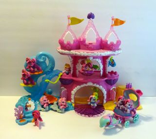 My Little Pony Mlp Ponyville Mermaid Castle Playset Music & Lights,  Carriage
