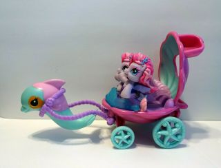 My Little Pony MLP Ponyville Mermaid Castle Playset Music & Lights,  Carriage 4