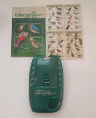 Birdsong Identiflyer Identifier With 4 Song Cards And Guide,  Model Ifo3