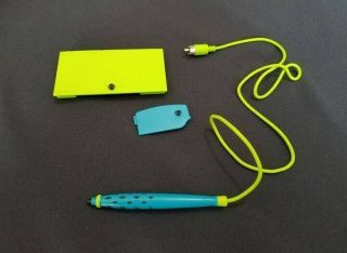 Leapfrog Leappad Replacement Green Blue Stylus Pen W/ Extra Parts Battery Cover