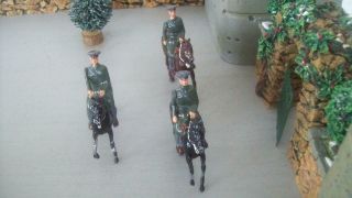 3 W BRITAINS 1926 FROM SET 229 USA CAVALRY IN SERVICE DRESS LEAD 4
