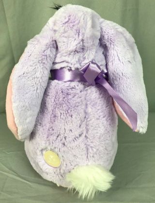 Disney Eeyore Dressed in Purple Bunny Suit Winnie The Pooh stuffed animal plush 3