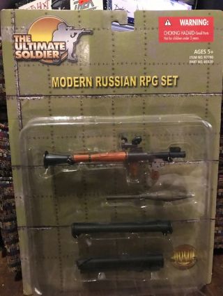 The Ultimate Soldier Modern Russian Rpg Gun Set 60320 Ww 2 Carded