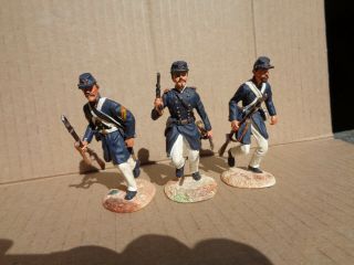 Conte/troiani 1:30 Scale Die - Cast Figure Set United States Marines 1861 - 1865,  Ia