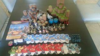 Heroscape Rise Of The Valkyrie - Complete,  Vgc - Master Set 2nd Edition White Dice