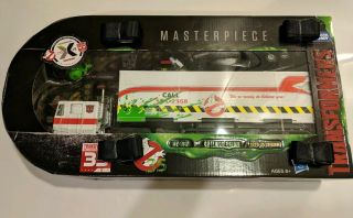 Sdcc 2019 Hasbro Ghostbusters Transformers Mp - 10g Optimus Prime Ecto - 35 In Hand
