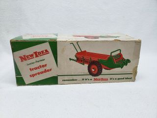 Vintage 1:16 Scale Idea Manure Spreader Wagon plastic toy RARE 10