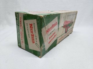 Vintage 1:16 Scale Idea Manure Spreader Wagon plastic toy RARE 8