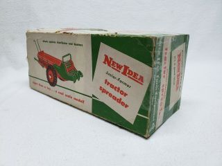 Vintage 1:16 Scale Idea Manure Spreader Wagon plastic toy RARE 9