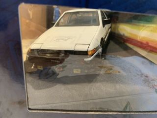 1985 Toyota Trueno AE86 Initial D diecast model car 1:18 scale Jada Toys (2004) 2