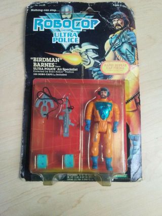 1988 Kenner Robocop " Birdman Barnes " Ultra Police Action Figure