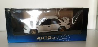 1/18 Autoart Subaru Impreza Wrx Gc8 4 Door - White