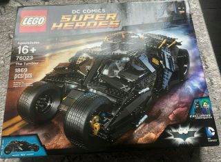 Lego Dc Comics Heroes Batman The Tumbler 76023 Retired