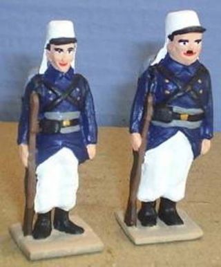 Toy Soldiers Comedy Actors Laurel & Hardy Sons Of The Desert 54 Mm