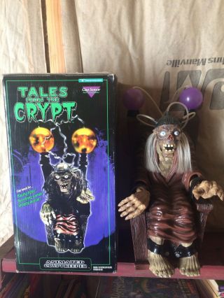 Tales From The Crypt Electric Chair Animated Crypt Keeper Trendmaster 1997