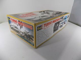 RARE REVELL Vtg 1979 ' 79 Turbo Mustang WetBikes Trailer 1/25 7401 Box Model kit 2