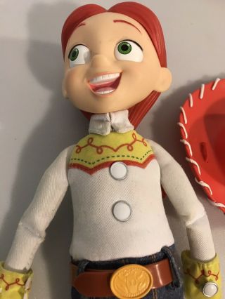 Disney Store Toy Story Pull String Talking JESSIE Doll with Hat - Andy 2