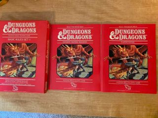 D&d Basic Rules Set 1 Tsr 1011 Dungeons Dragons