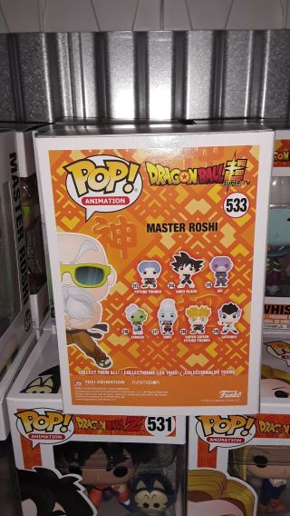 FUNKO POP Anime - Dragon Ball 533 MASTER ROSHI - MAX POWER - SPECIALTY SERIES 5