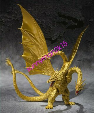 S.  H.  Monsterarts King Ghidorah Ghidrah Godzilla King of the Monsters KOTM Figure 3