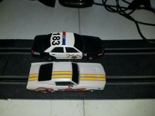 Carrera Go 1/43 scale Slot Car Police Chase Police Cruiser Mustang 2