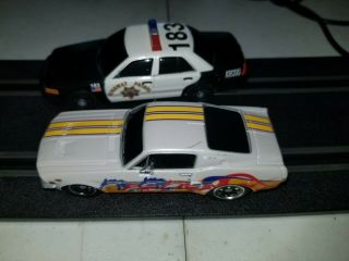 Carrera Go 1/43 scale Slot Car Police Chase Police Cruiser Mustang 3